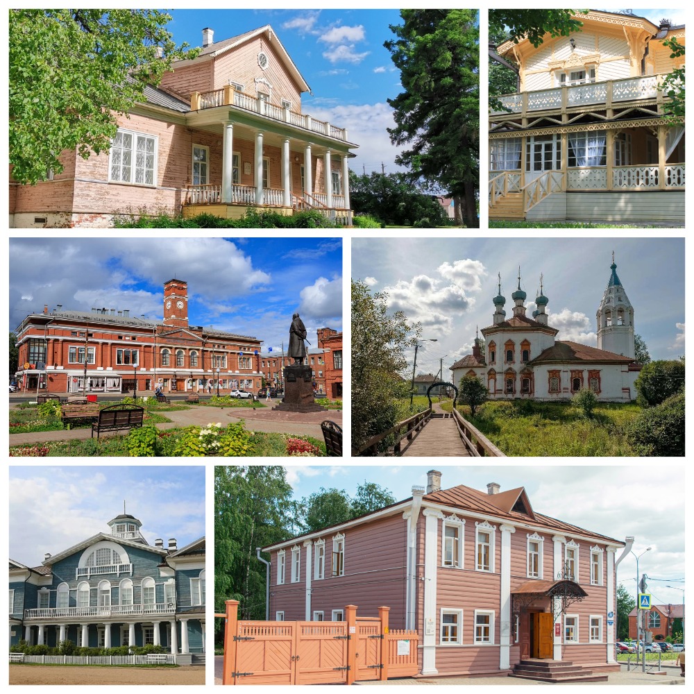 Удивительные усадьбы Русского Севера (Устюжна, Даниловское, Череповец)