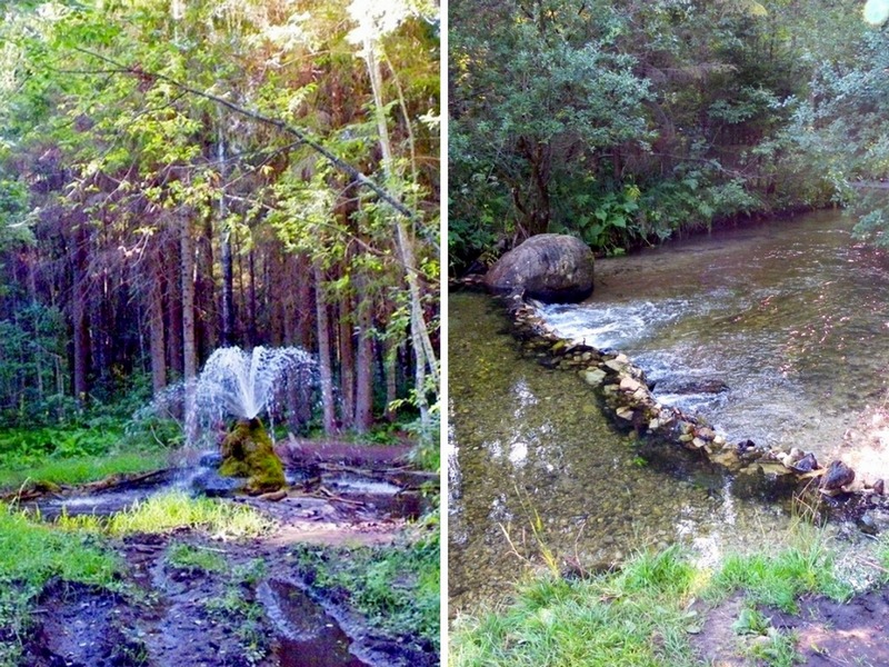 Горы и гейзеры окрестностей Петербурга